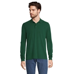 PRIME LSL - UNISEX POLO 200 - Kolor Ciemno-Zielony