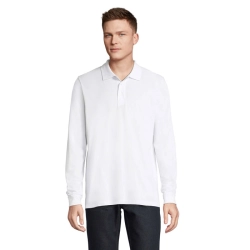 PRIME LSL - UNISEX POLO 200 - Kolor Bialy
