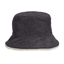 BUCKET 2IN1 - BUCKET HAT - Kolor Carbon Grey/Shear Beige