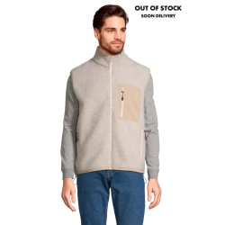 FURY BW - UNISEX BODYWARMER - Kolor Shear Beige/Beige