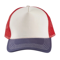 BLINK - CAPS - Kolor Off White|French Navy/Bright Red