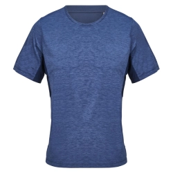 STORM - SPORTS T-SHIRT - Kolor Melange French Navy/FR Navy