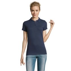 PERFECT WOMEN - PERFECT Damskie POLO 180g - Kolor Denim