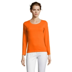 MAJESTIC - Damski T-SHIRT 150g - Kolor Pomaranczowy