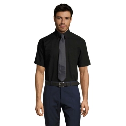 BRISBANE - OXFORD MEN'S SHIRT - Kolor Czarny