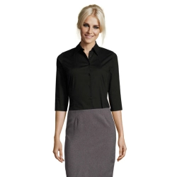 EFFECT - STRETCH WOMEN SHIRT - Kolor Czarny