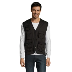 WILD - POCKET REPORTER JACKET - Kolor Czarny