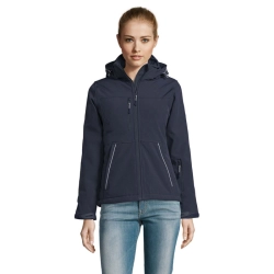 ROCK WOMEN - WINTER SOFTSHELL - Kolor French Navy