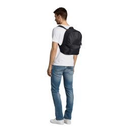 RIDER - POLYESTER RUCKSACK - Kolor Czarny