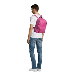 RIDER - POLYESTER RUCKSACK - Kolor Fuchsia
