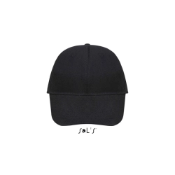 BUFFALO - SIX PANEL CAP - Kolor Czarny