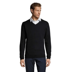 GALAXY MEN - V-NECK SWEATER - Kolor Granatowy