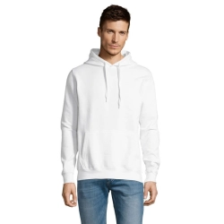 SLAM - Uni Bluza z kapturem - Kolor Bialy