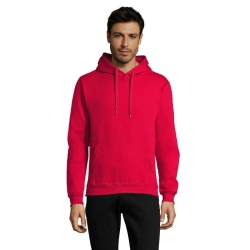 SNAKE - Bluza z kapturem SNAKE - Kolor Czerwony