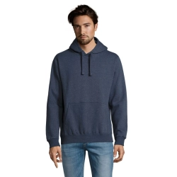 SPENCER - BLUZA Z KAPTUREM - Kolor Melanż Denim