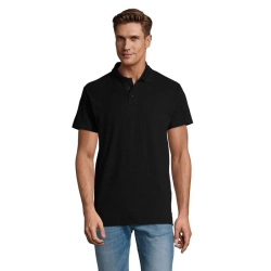 SPRING II - MEN Polo 210g - Kolor Czarny