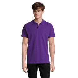 SPRING II - MEN Polo 210g - Kolor Dark Purple