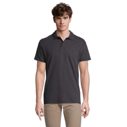 SPRING II - MEN Polo 210g - Kolor Mysi Szary