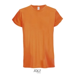 SPRINT - UNI T-SHIRT 130g - Kolor Neonowy Pomarańczowy