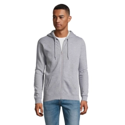 STONE - UNI HOODIE 260g - Kolor Szary Melanż 2
