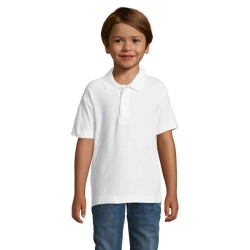 SUMMER II KIDS - Polo 170g - Kolor Bialy
