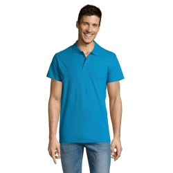 SUMMER II - MEN polo 170g - Kolor Aqua