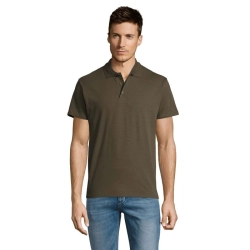 SUMMER II - MEN polo 170g - Kolor Army