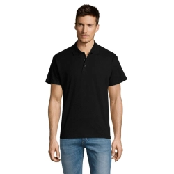 SUMMER II - MEN polo 170g - Kolor Czarny