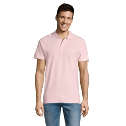 SUMMER II - MEN polo 170g - Kolor Różowy