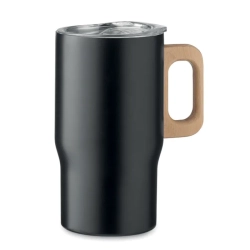TUMBOO - Kubek z podwójną ścianką 350 ml - Kolor Czarny
