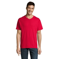 VICTORY - Męski T-SHIRT 150g - Kolor Czerwony
