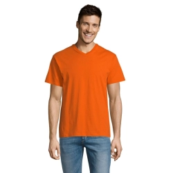 VICTORY - Męski T-SHIRT 150g - Kolor Pomaranczowy