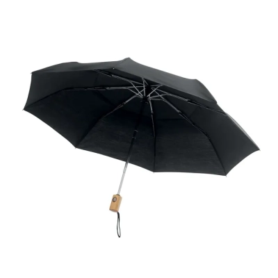 21-calowy składany parasol - DRIP - kolor czarny