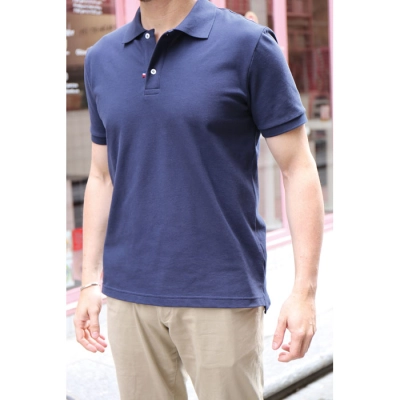 PIERROT - Polo unisex - Kolor Granatowy