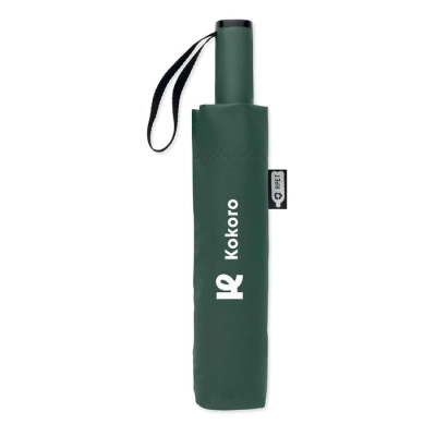 AGUMBE - 23″ wiatroodporny parasol - Kolor Zielony