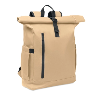 BANGKOK ROLL - Plecak na laptopa Rolltop 600D - Kolor Khaki