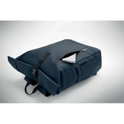BANGKOK ROLL - Plecak na laptopa Rolltop 600D - Kolor Niebieski