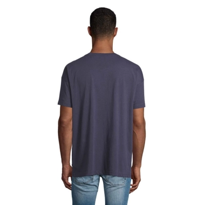 BOXY MEN - T-SHIRT OVERSIZE - Kolor French Navy