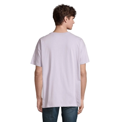 BOXY MEN - T-SHIRT OVERSIZE - Kolor Lilac