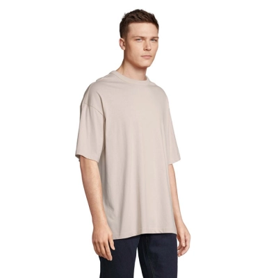BOXY MEN - T-SHIRT OVERSIZE - Kolor Linen Twin