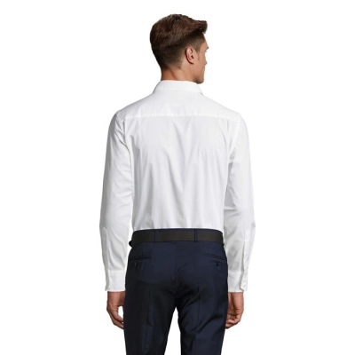 BRIGHTON - men shirt 140g - Kolor Bialy