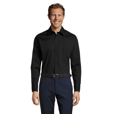 BRIGHTON - men shirt 140g - Kolor Czarny