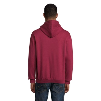 CONDOR - Uni Bluza z kapturem - Kolor Burgundy