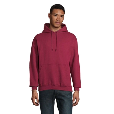 CONDOR - Uni Bluza z kapturem - Kolor Burgundy