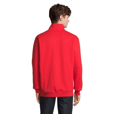 CONRAD - Bluza z kołnierzem CONRAD - Kolor Bright Rojo