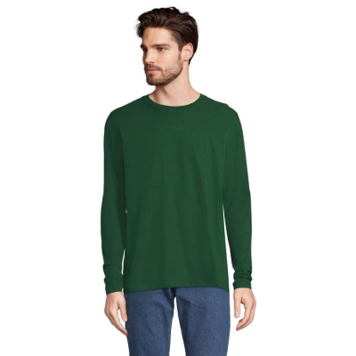 IMPERIAL LSL MEN - t-shirt 19 - Kolor Ciemno-Zielony