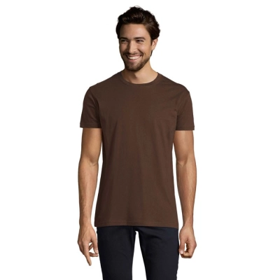 IMPERIAL - MEN T-Shirt 190g - Kolor Chocolate