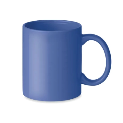 Kolorowy kubek ceramiczny  - kolor granatowy