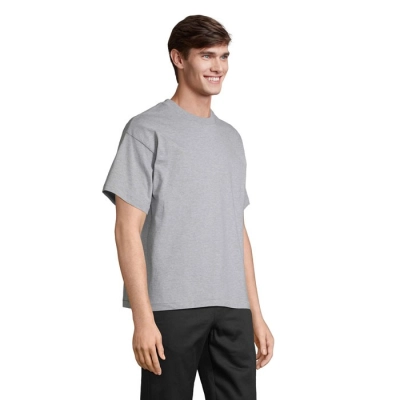 LEGACY - OVERSIZED T-SHIRT - Kolor Szary Melanż 2