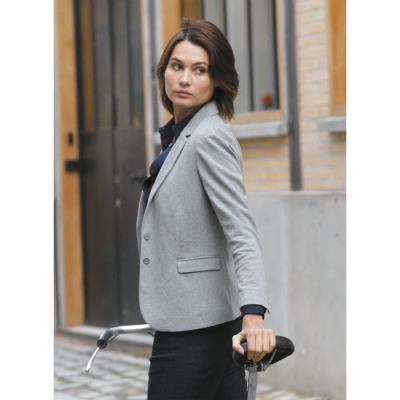 MARCEL WOMEN - BLAZER - Kolor Gray Melanged